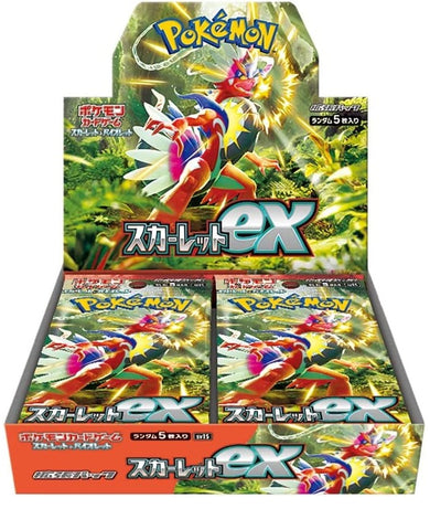 Pokémon - sv1S Scarlet ex Japanese Booster Box