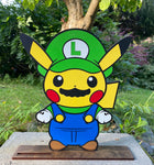 Pokémon - Luigi Pikachu Card Display